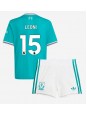 Liverpool Giovanni Leoni #15 Alternativní dres pro děti 2025-26 Krátký Rukáv (+ trenýrky)